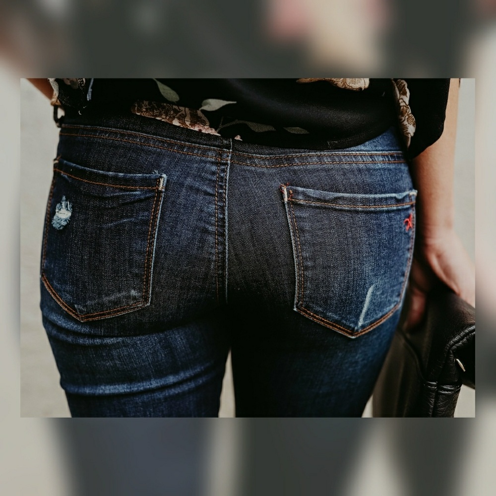NWT So Cal Distressed Ankle Skinny - Picture 4 of 4